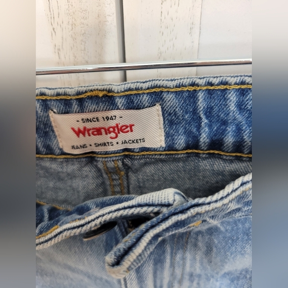 Nwt Wrangler Vintage High Rise 3" S Jean Shorts 16 - Picture 3 of 7